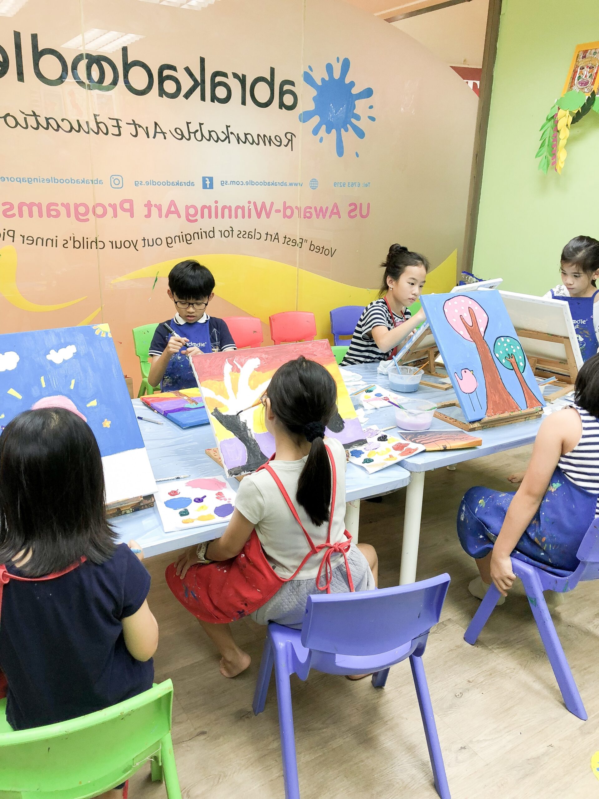 Children Art Classes, Singapore