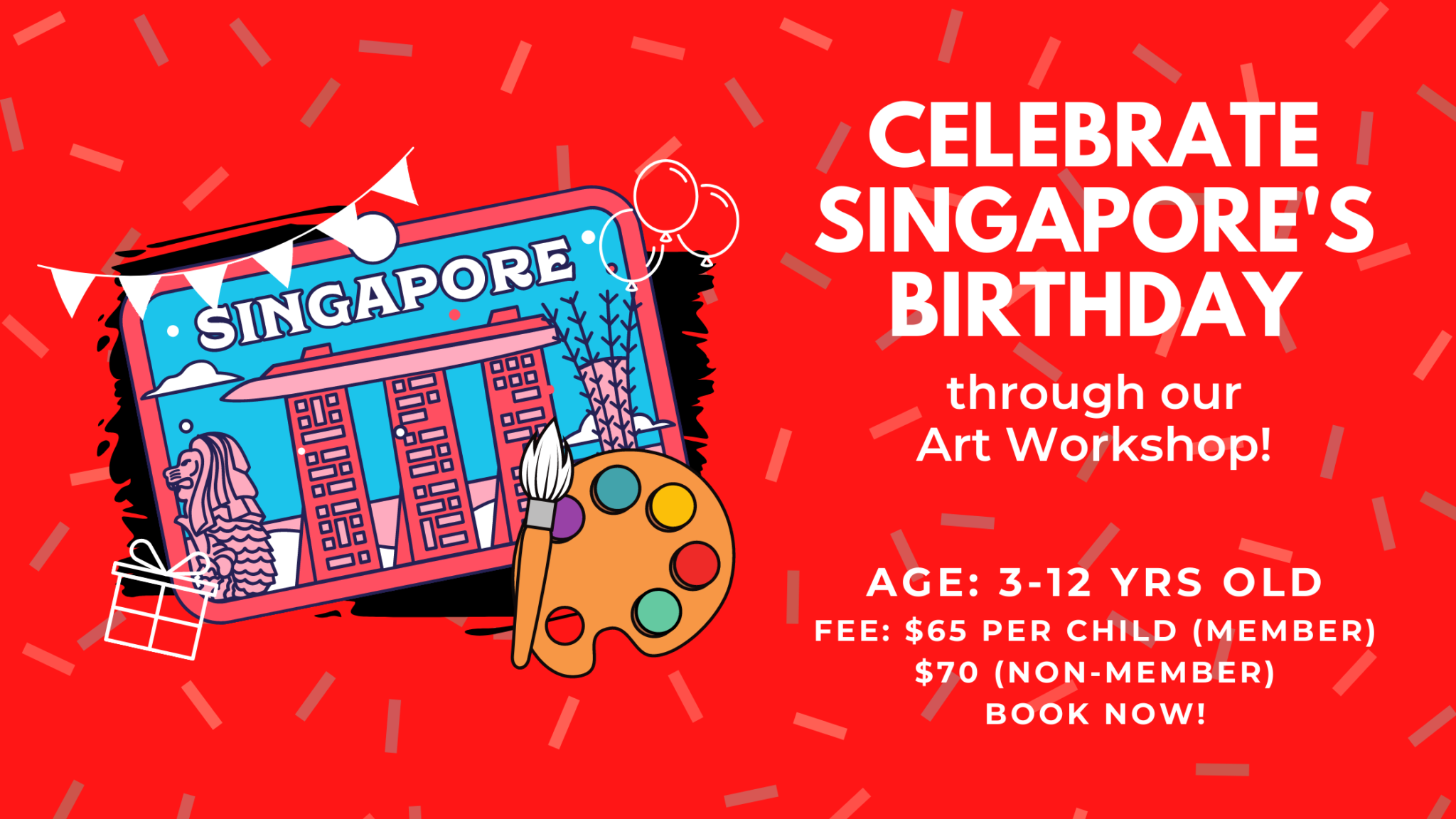 Celebrate Singapore's Birthday Abrakadoodle Singapore
